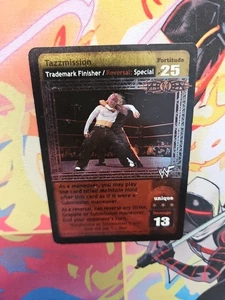 WWE WWF Raw Deal CCG - Tazzmission - Ultra Rare - SS1 109 LP/MP - Picture 1 of 2