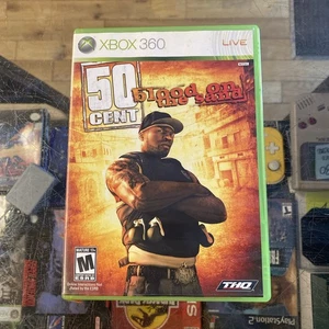 50 Cent: Blood on the Sand (Microsoft Xbox 360, 2009) With Manual - Tested/Works - Picture 1 of 10