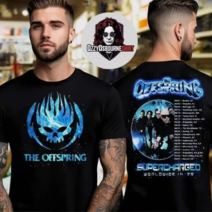 Camiseta The Offspring Supercharged Worldwide In 2025 reimpresión de 2 lados - Imagen 1 de 4