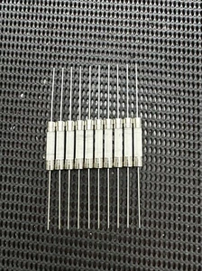 Lot of 10 0325020.HXP Ceramic Fuse Slow Blow Acting 20A 250V 6.3x32 Littelfuse - Picture 1 of 2