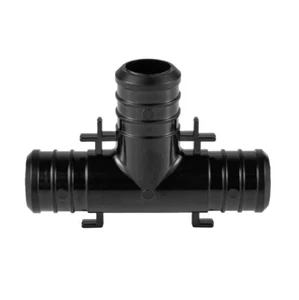 1 PCS EFIELD 1/2" x 1/2" x 1/2" Pex Crimp Tee W/Tab Poly PPSU Fitting Lead Free - Picture 1 of 3