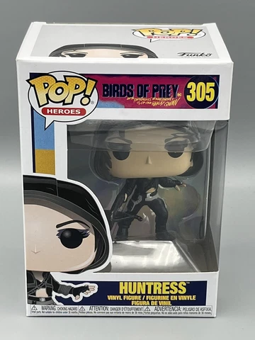 Funko POP! DC Heroes Birds of Prey Movie 305 The Huntress New In Box Cover