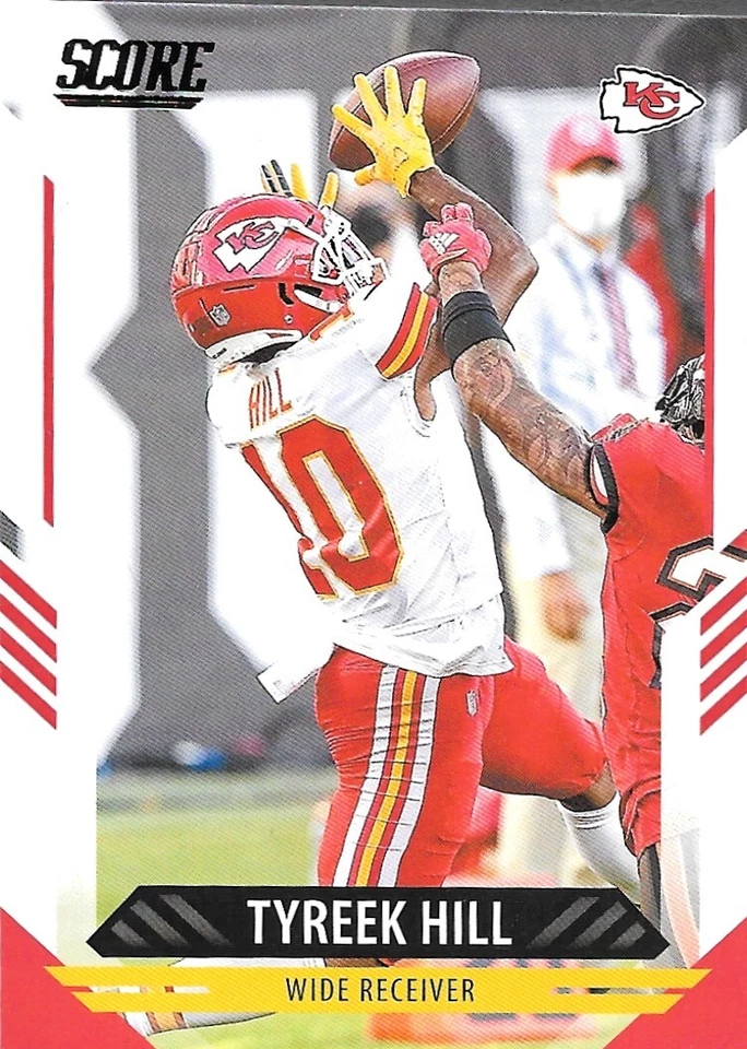 2021 Score Football ~ Pick Your Cards - Image 1 of 1