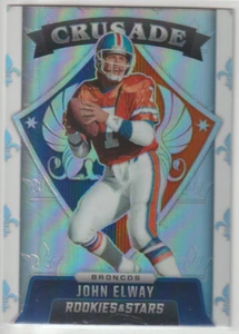 2021 Panini Rookies & Stars #CR-13 John Elway Crusade Silver Prizm - Picture 1 of 2