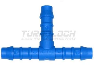 Schlauchverbinder 8 mm T-Stück Kunststoff Polyamid - blau - Picture 1 of 1