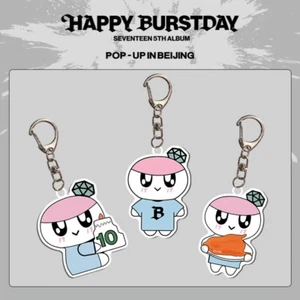 Kpop Seventeen 5th album HAPPY BURSTDAY Cartoon Acrylic Keychain Keyring - Picture 1 of 6