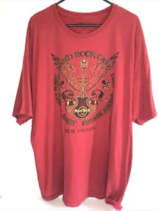 Vintage Hard Rock Cafe T Shirt Save The Planet New Orleans XXL 100% Cotton - Picture 1 of 7