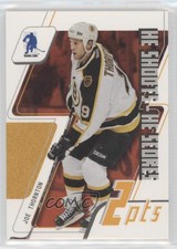 2003-04 ITG Be A Player Memorabilia He Shoots He Scores Redemption Joe Thornton