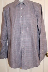 Kirkland Signature Herren Langarm Baumwolle Bügelfrei Tailored Fit Hemd - Gr. XL - Bild 1 von 2