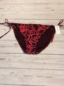 Neu mit Etikett Gap String-Bikinihose burgunderrot und pink ** Größe Small - Bild 1 von 5