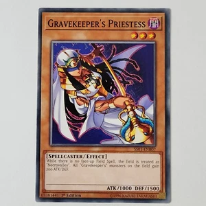 Gravekeeper's Priestess - SS01-ENB07 - Common - NM - 1st ed - Yugioh - Picture 1 of 2