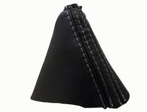 Volkswagen Touran DSG (2003-2010) Schalthebelmanschette Leder - graue Nähte - Bild 1 von 1
