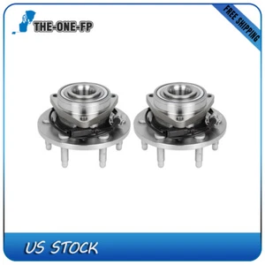 2 X Front Wheel Bearing Hub Fits Chevy Tahoe Silverado GMC Sierra 1500 Yukon 4WD - Picture 1 of 9