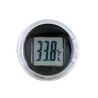 Motorcycle Handlebar Mount Watch Dial Clock Meter Thermometer Temperature Guage