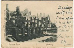 KILLARNEY HOUSE - KENMARE HOUSE - Co Kerry Undivided back early Postcard - Picture 1 of 2