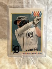 2022 Topps Brooklyn Collection - Spencer Torkelson RC #34 - Detroit Tigers