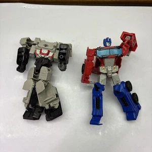 Transformers Optimus Prime & Megatron Figure C-295D E4302 E0771 *Missing Parts* - Picture 1 of 23