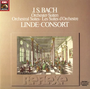 2LP BACH 4 Orchestral Suites LINDE CONSORT EMI 1434843 1983 Digital DMM NM- - Picture 1 of 3