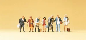 Passengers Standing (7) Figure set TT gauge Preiser 75026 - Picture 1 of 1