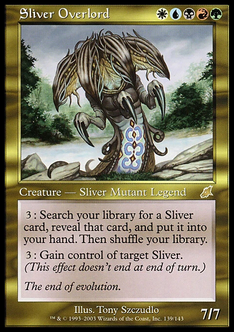 MTG Magic the Gathering Sliver Overlord (139/143) Scourge MP - Image 1 of 1