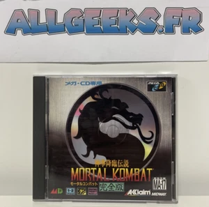 MORTAL KOMBAT KANZENBAN SEGA MEGA-CD NTSC-JAPAN (COMPLETE WITH SPIN CARD - Picture 1 of 5