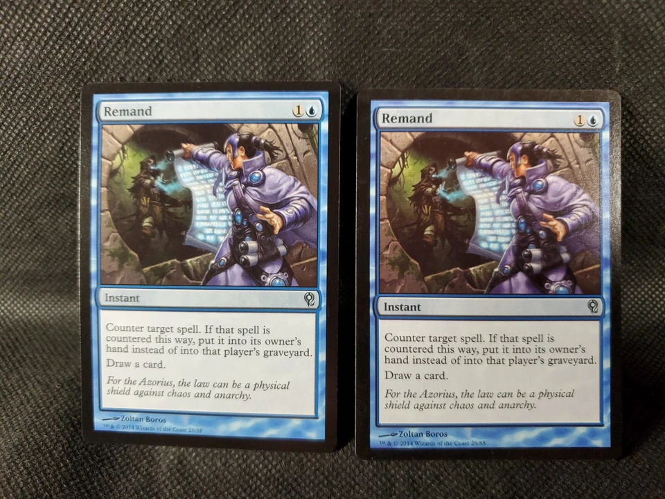 2x Remand NM Duel Decks Jace vs Vraska MTG Magic The Gathering See Pics TCG - Image 1 of 4