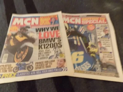 MCN/BMW K1200S/Honda V5/MV Agusta F4/Yamaha R1/Husquvarna Range - Image 1 of 4