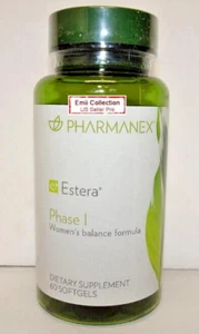 Nu Skin Nuskin Pharmanex Estera Phase I Phase 1 Women's Formula 60 Capsules - Picture 1 of 2