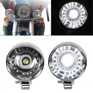 Faro antiniebla LED para moto Yamaha V Star 650 950 1100 Custom Classic - Imagen 1 de 11
