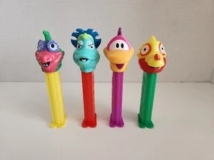 PEZ A SAUR Dinosaurier Spender 4 Stück Vintage 1993 - Bild 1 von 3