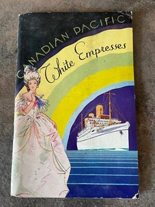 1932 Empress Of Britain First Class Passenger List 30/7 Canadian Pacific Eng-Fr - Picture 1 of 11