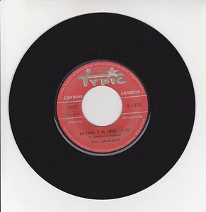 Olga ALBA-BARRETO Vinyl 45T 7" SP LA LUNA Y EL TORO -PEPA FLAGGE -TYPIC 1253 - Bild 1 von 1