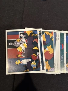 1991 Panini The Simpsons Mixed Mini Sticker Lot Of 76 - Bild 1 von 4