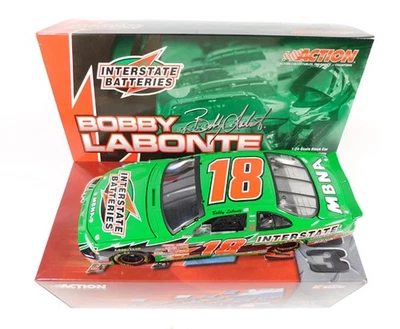 Action Bobby Labonte #18 2003 baterías interestatales coche fundido a presión 1:24 1/288 Foto 1 de 4