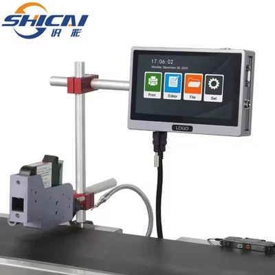 12.7 MM automatic online inkjet printer does not include conveyor printing code - Image 1 of 4