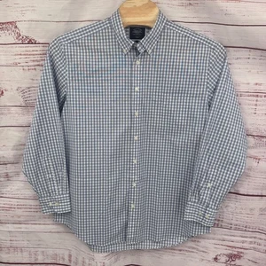 Charles Tyrwhitt Hemd Herren XL Classic Fit Bügelfrei Gingham kariert Button Down - Bild 1 von 9