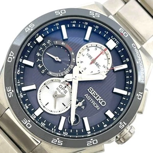 SEIKO Astron Nexstar GPS Solar Dual Time Chronograph SBXC151 #Ok1158 - Picture 1 of 8