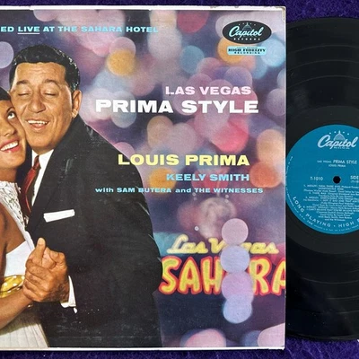 LOUIS PRIMA Las Vegas Prima Style`'58 CAPITOL Mono TURQUOISE Tested SAM BUTERA - Image 1 of 4