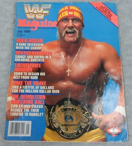 Vintage WWF MAGAZIN Juli 1989 Hulk Hogan Interview Cover Wrestling - Bild 1 von 6