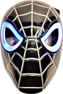 Black Spiderman Mask / Venom Mask with LED Eyes that Light Up (Batteries Includ) - Picture 1 of 5