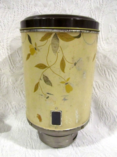 Antique Kitchen West Bend Meas-O-Matic Coffee Dispenser~HALL JEWEL TEA Pattern
