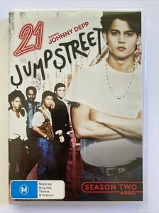 DVD - 21 JUMPSTREET The Complete Season 2 - Region 4 - Johnny Depp - Picture 1 of 2