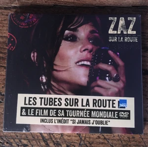 ZAZ SUR LA ROUTE .. LES TUBES SUR LA ROUTE & LE FILM DE SA TOURNEE .. CD + DVD - Imagen 1 de 2