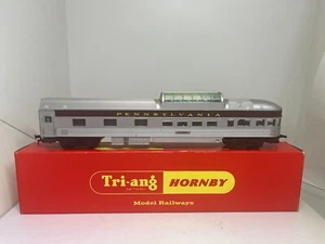 Triang OO Gauge Railways R815 Pennsylvania Observation Car Silver Boxed - Picture 1 of 6