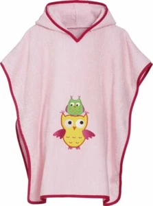 Frottee-Poncho Eule - Bild 1 von 4