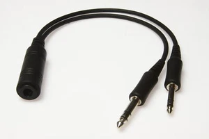 Helicopter Headset to GA Adapter - Picture 1 of 2