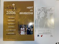 NBA Finals Program & Game Program 2006 Miami Heat Vs. Dallas Mavericks And Game