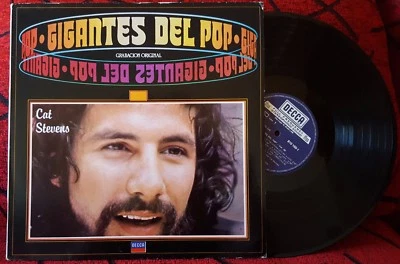 CAT STEVENS (Steve Adams Georgou) ***Gigantes Del Pop*** VERY RARE 1990 SPAIN LP - Image 1 of 4