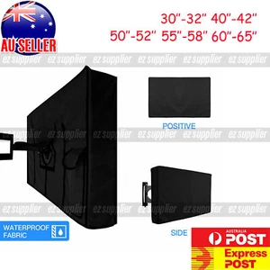 30-65 Inch Dustproof Waterproof TV Cover Outdoor Flat Television Protector HOT - Picture 1 of 15