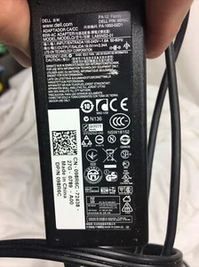 Genuine Dell Laptop Charger Adapter Power Supply LA65NS2-01 928G4 PA-1650-02DD - Picture 1 of 5